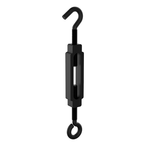 National Hardware 7-1/2 in. L Storm Shine Steel Hooks/Eye Turnbuckle 90 lb 1 pk N820-120 - main
